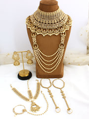 Ishrat Bridal Set - Golden