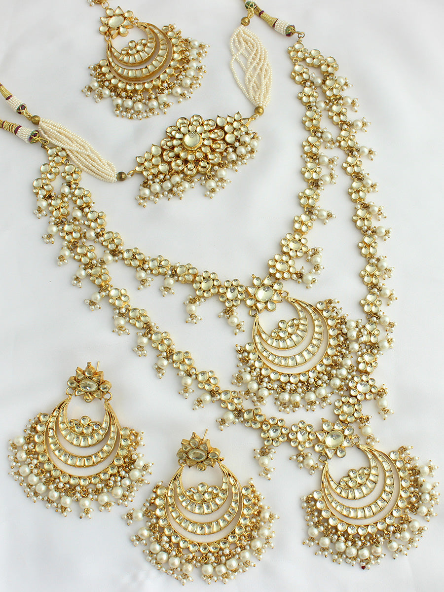 Ajisha Bridal Set  - Golden