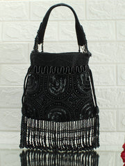 Shanvi Potli Bag-Black