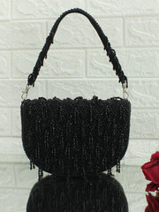 Kiana Flap Bag-Black