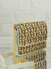 Avira Flap Bag-Gold