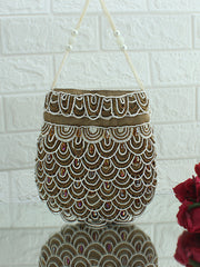 Navya Potli Bag-Antique Gold