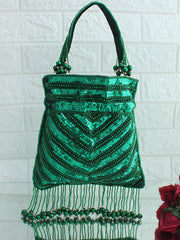 Amyra Potli Bag -Green