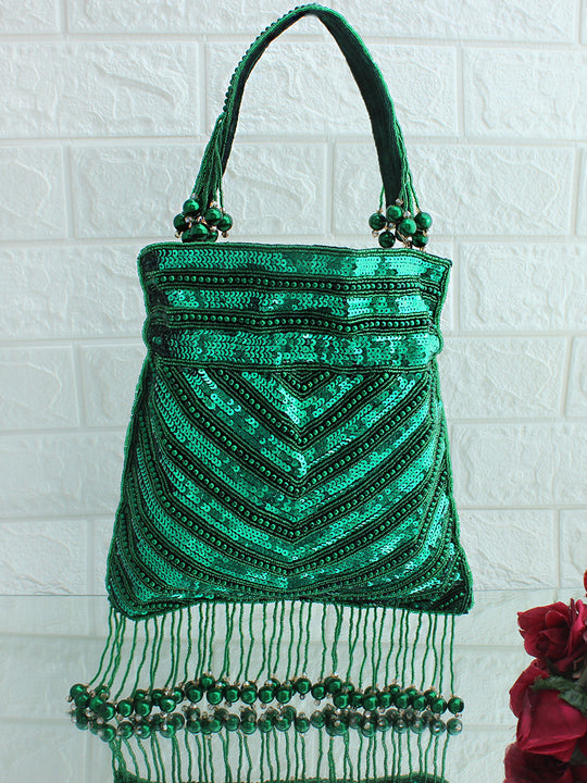 Amyra Potli Bag -Green