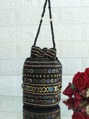 Heer Potli Bag-Black