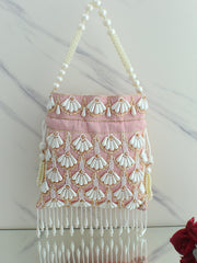 Navika Potli Bag-Pastel Pink