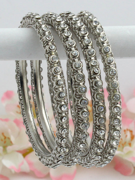 Buy Silver Bangles Online at India Trend – Indiatrendshop