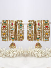 Ayeza Bangle Set / Stack-Multicolor