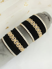 Sumona Bangle Set / Stack-black