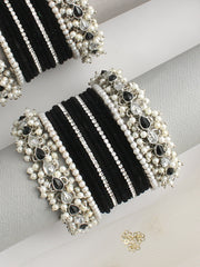 Kritya Bangle Set / Stack-Black
