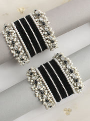 Kritya Bangle Set / Stack-Black
