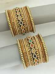 Anandi Bangle Set / Stack-Multiolor