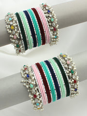 Shirin Bangle Set / Stack-Multicolor