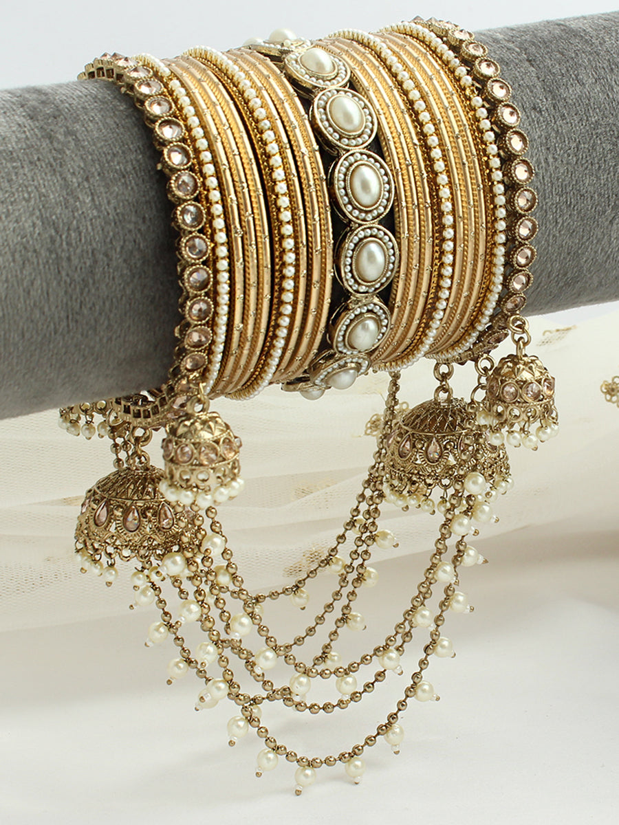 Heer Bangle Set / Stack-Gold