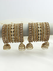 Sehar Bangle Set / Stack-Gold