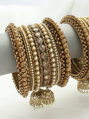 Arnika Bangle Set / Stack-Gold