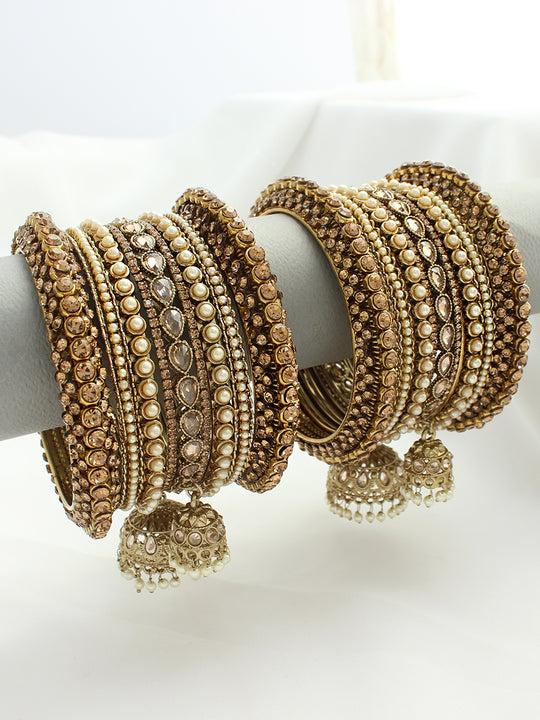 Arnika Bangle Set / Stack-Gold