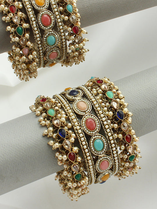 Aarchi Bangle Set / Stack-Multicolor