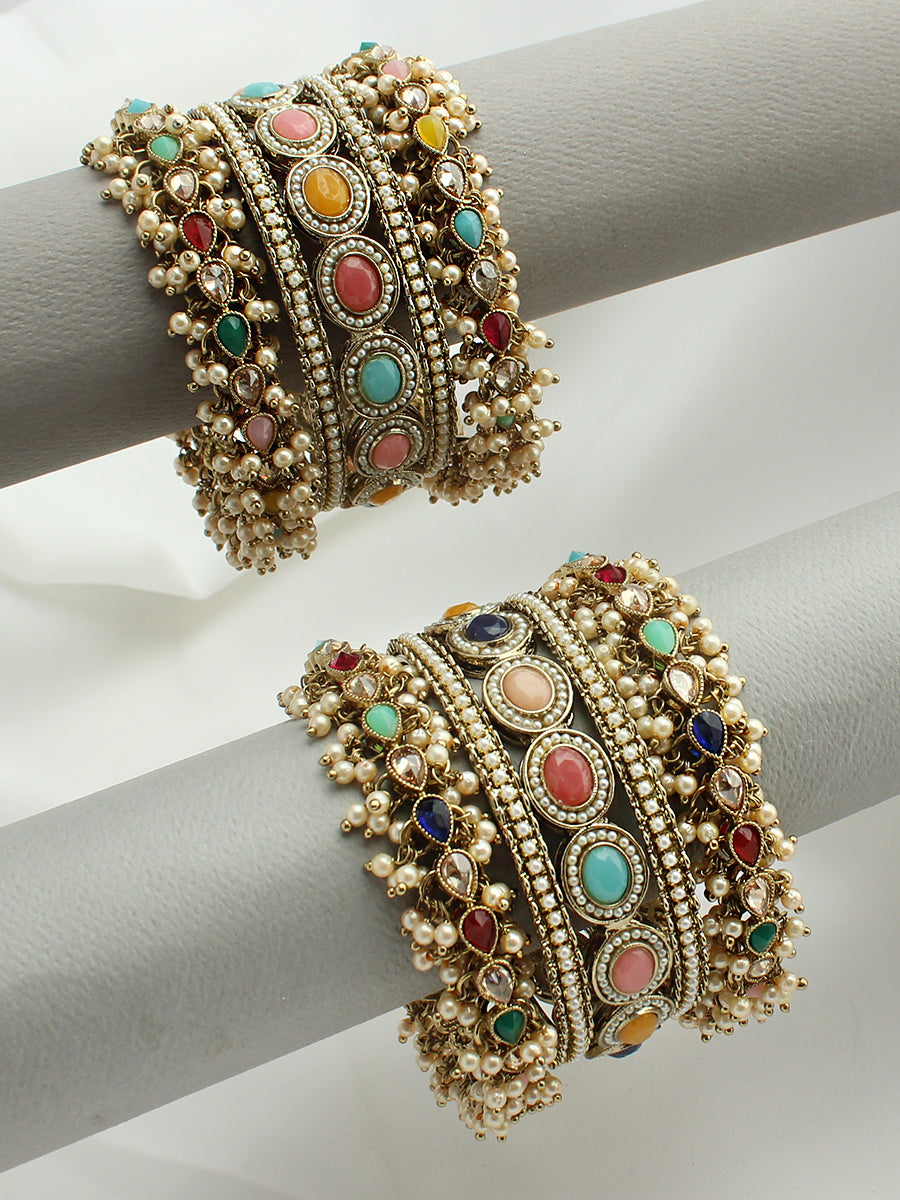 Aarchi Bangle Set / Stack-Multicolor