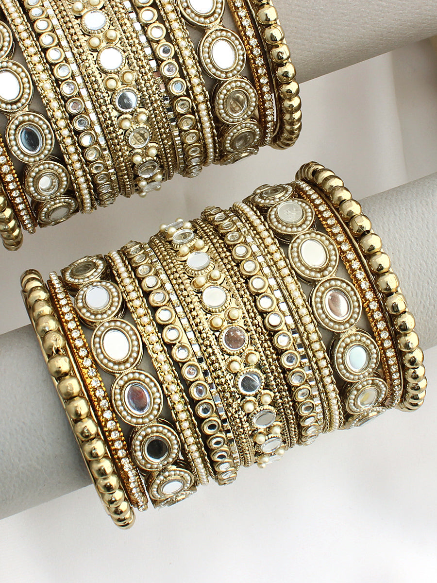 Takshi Bangle Set / Stack-Gold