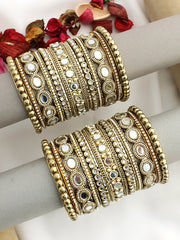 Takshi Bangle Set / Stack-gold