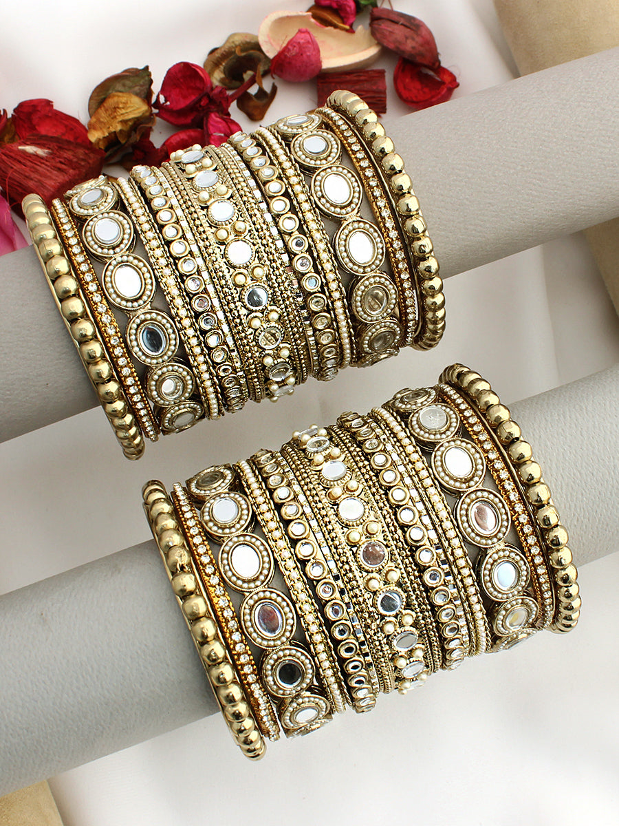 Takshi Bangle Set / Stack-gold