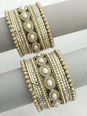 Heena Bangle Set / Stack-Gold