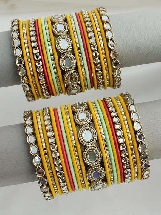 Vihana Bangle Set / Stack -Multicolor 