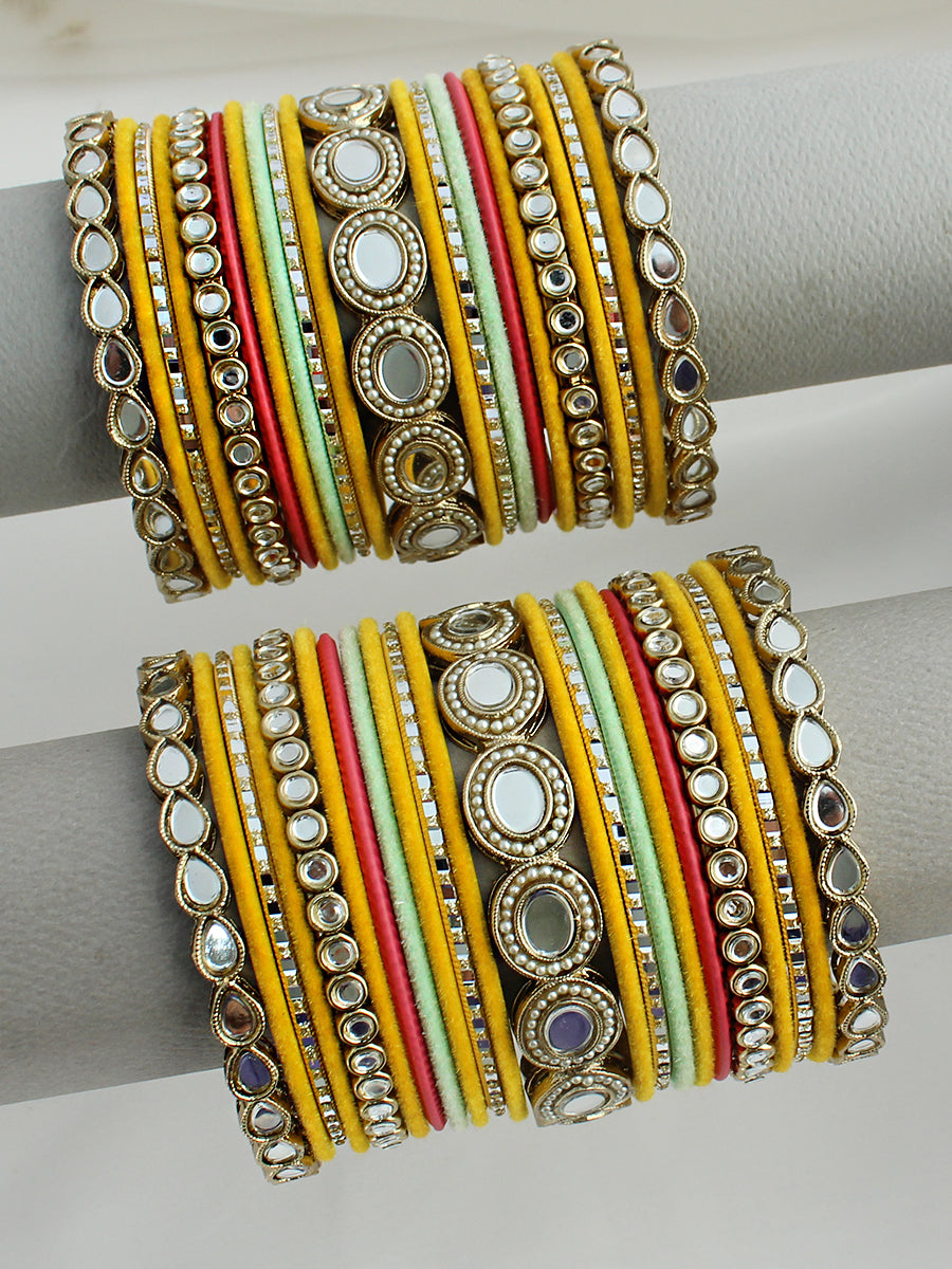 Vihana Bangle Set / Stack -Multicolor 