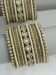 Virisha Bangle Set / Stack-Gold