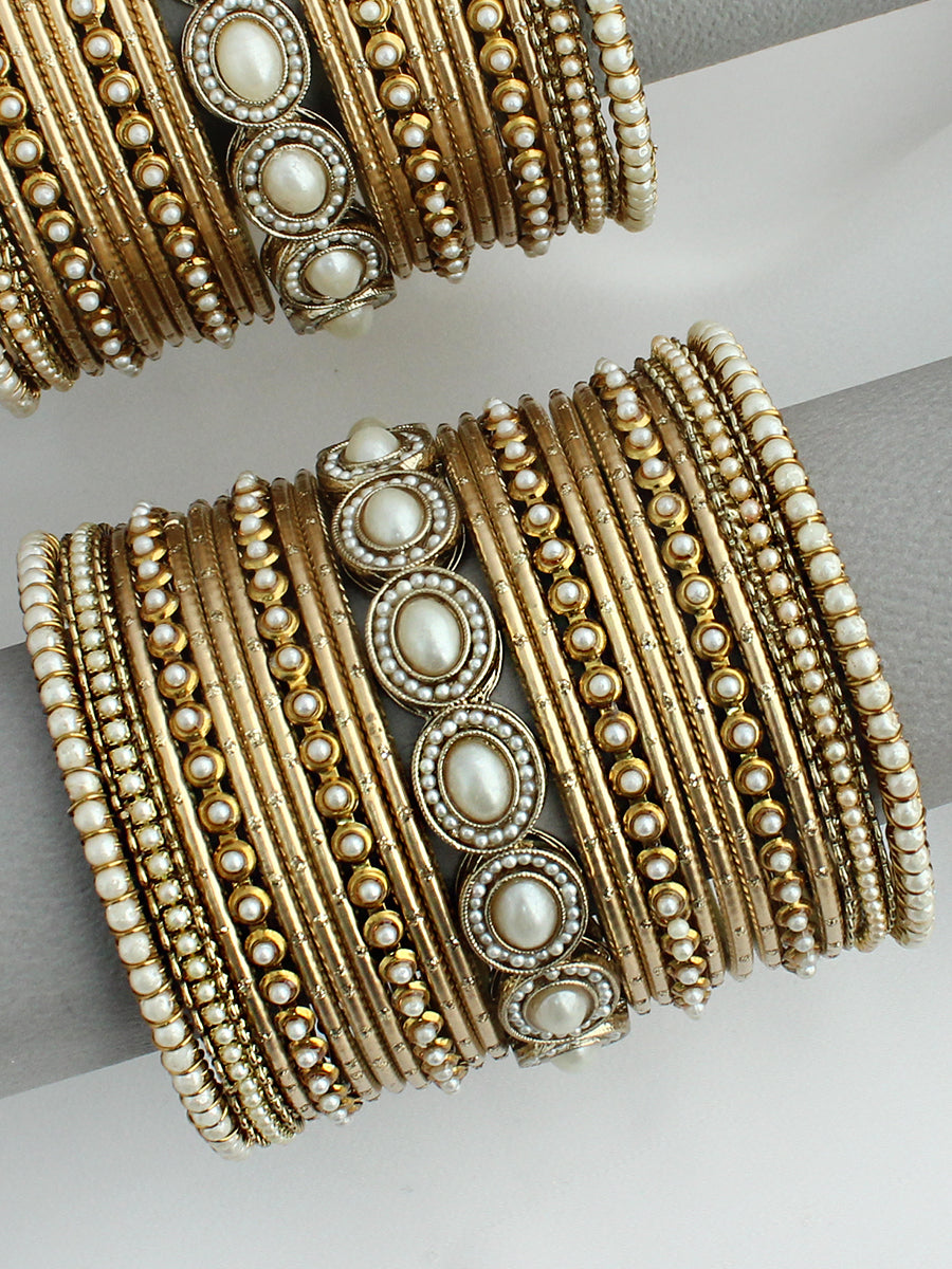 Erum Bangle Set / Stack-Gold