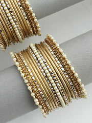 Sonika Bangle Set -Gold