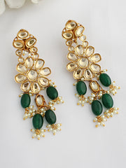 Sadhana Earrings-Green