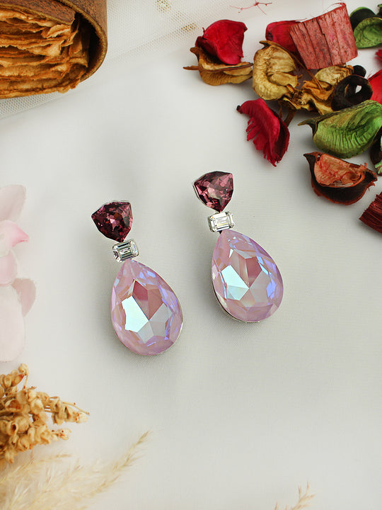 Sophia Earrings-Lavender