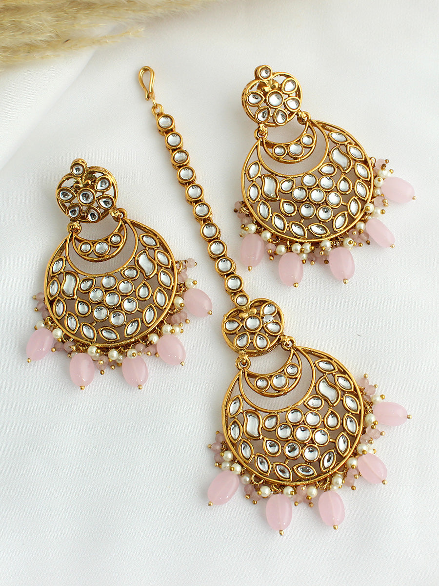 Snehal Earrings & Tikka