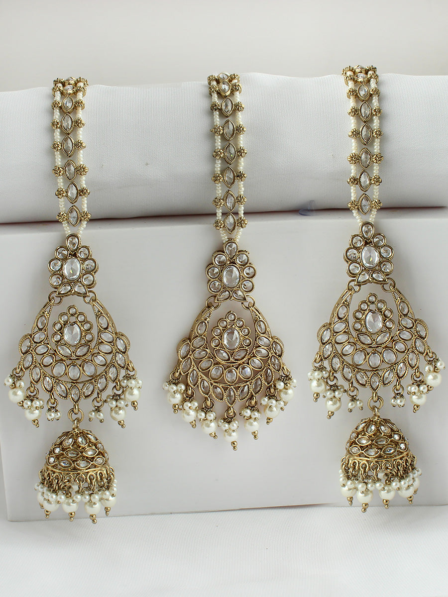 Ayeza Earrings & Tikka