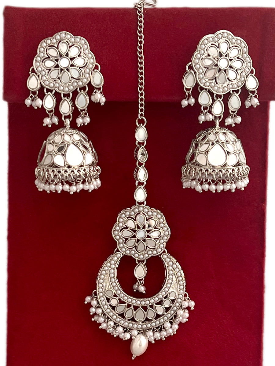 Buy Silver Earrings for Women by Matchitt Online | Ajio.com