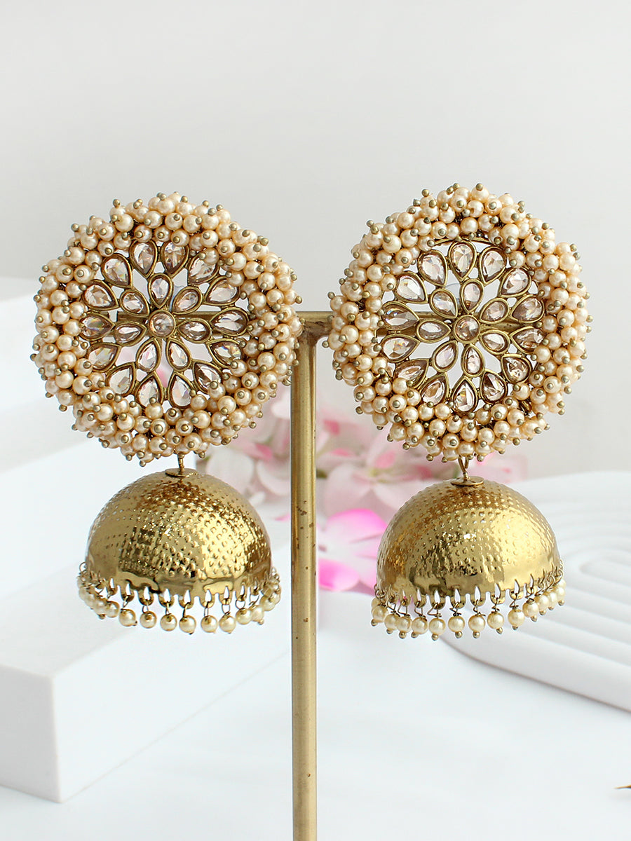 Hazel Jhumki Earrings