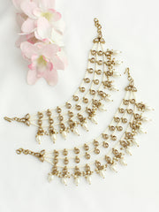 Sehar Ear Chain - Gold