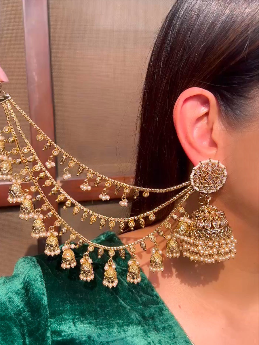 Ghazal Ear Chain