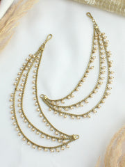 Ashna Ear Chain-Golden