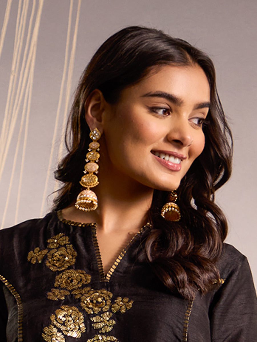 Sabhyta Jhumka Earrings