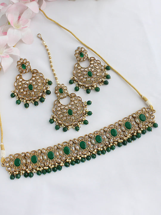 Areeka Choker Necklace Set