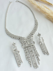 Elisha Necklace Set - Silver