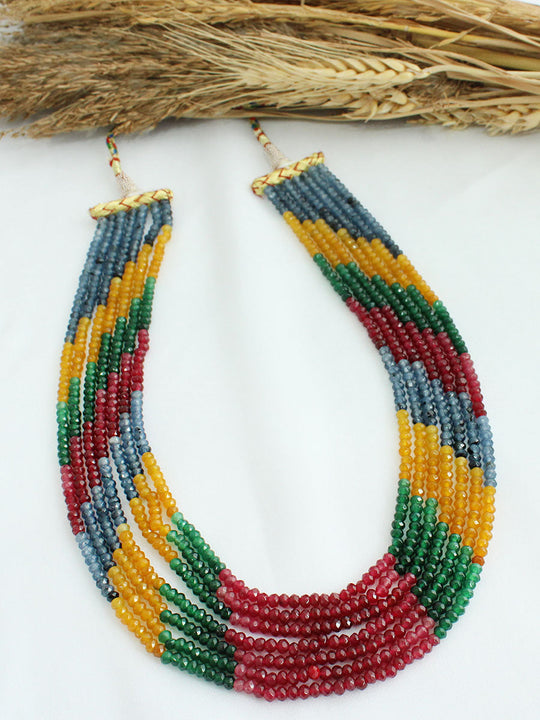 Aarzoo Layered Necklace - -Multicolor