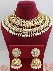 Rashmika Necklace Set-White