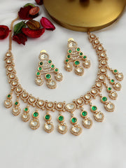 Rimaya Necklace Set-Green