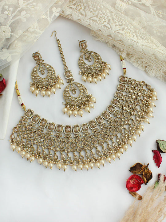 Sitashi Necklace Set-Gold