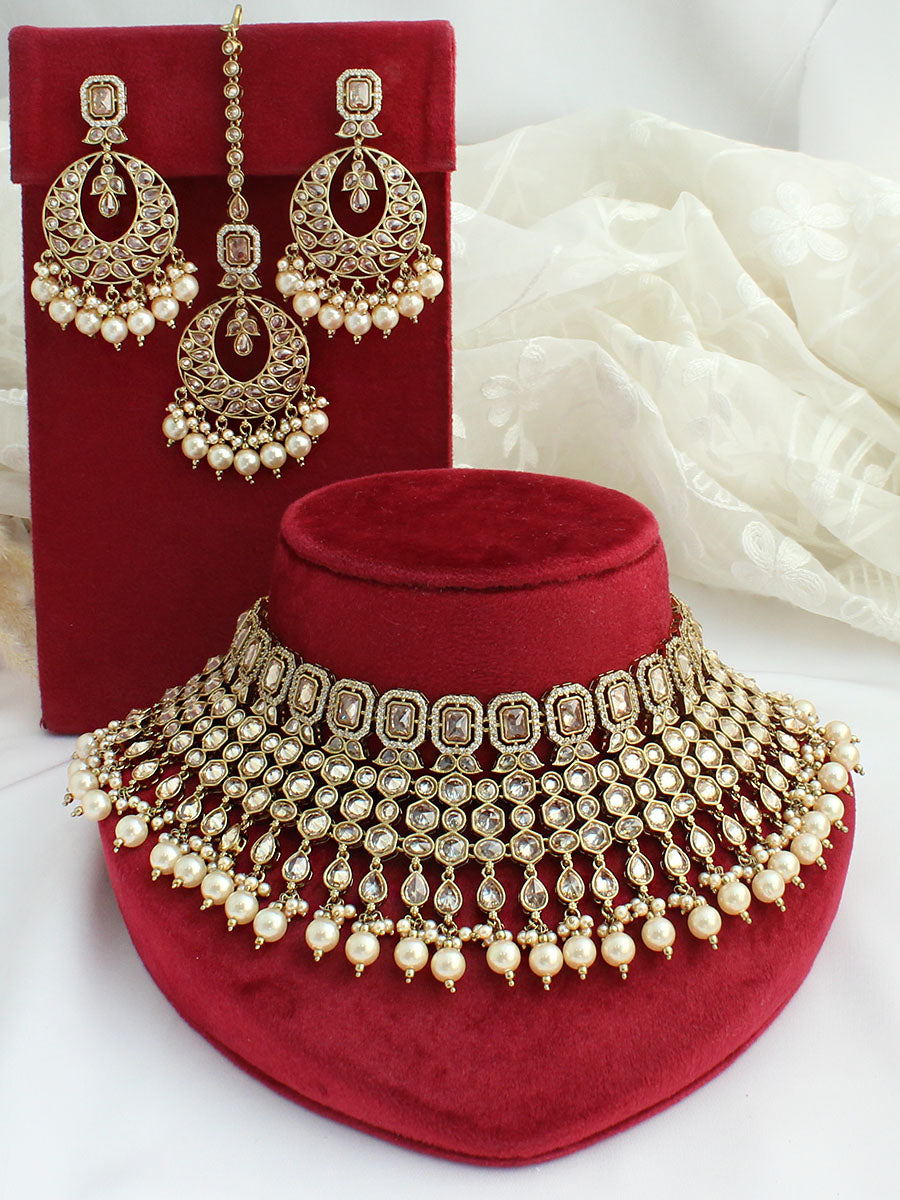 Sitashi Necklace Set-Gold