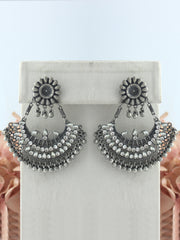 Risna Earrings-Antique Silver